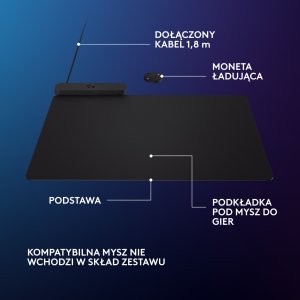 Podkładka Logitech [PRODUKT WYCOFANY] Power Play 2 (947-000003) 7