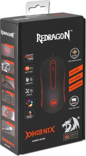 Mysz Redragon Phoenix  (70336) 3