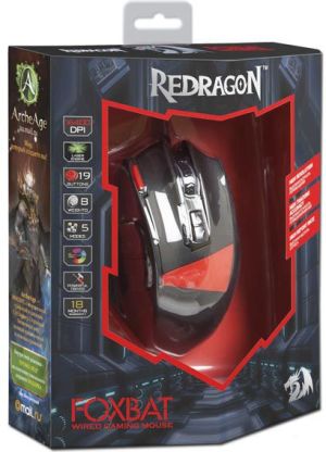 Mysz Redragon Foxbat Black/Red (MMRGR03UGB00) 3