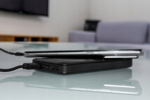 Power bank 10000 mAh wejście USB-C wyjście 2xUSB-A + USB-C 5V 2.1A czarny VA0340 Vayox 14