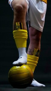 Ochraniacze Piłkarskie / Shin Pads Golden Goal 10,5x7 cm proskary 2