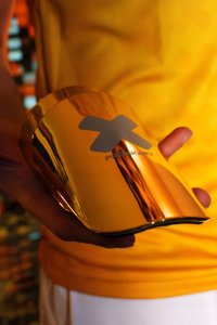 Ochraniacze Piłkarskie / Shin Pads Golden Goal 10,5x7 cm proskary 3