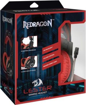 Słuchawki Redragon Lester (QMRGM02EGR00) 6