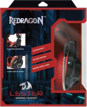 Słuchawki Redragon Lester (QMRGM02EGR00) 7
