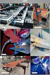 Piher Spaustuvai K 30cm, žiočių gylis 28,5cm, max 5000N 6