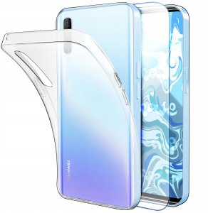 Etui Do Huawei P Smart Pro / Huawei Honor Y9s (Przezroczyste, Case)   Szkło 1