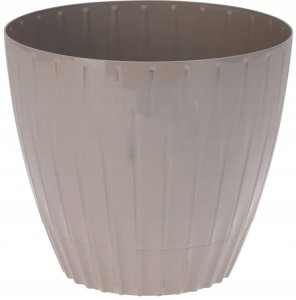 Osłonka na doniczkę 17x15cm Stylowa i praktyczna ze zdejmowanym dnem 2