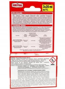 Środek owadobójczy do roślin ozdobnych 3x20ml Preparat na Mszyce i Ziemiórki 3