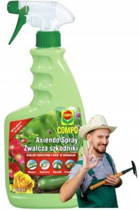 Axiedo Spray Środek owadobójczy na mszyce i przędziorki do róż i warzyw 750ml 2