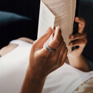 Smart Ring OEM OURA Ring Gen3 Horizon szczotkowane srebro 6