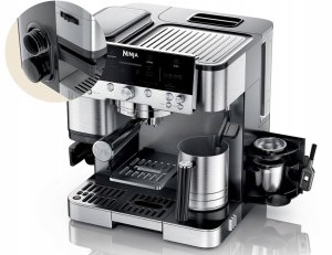 Ninja Luxe Premier ES601EU ekspres do kawy ciśnieniowo-przelewowy 3w1 3
