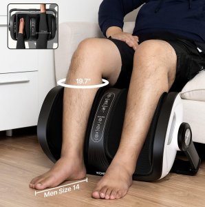 RENPHO Shiatsu masażer do stóp/łydek z pilotem funkcja ogrzewania nowy 4