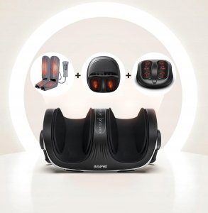 RENPHO Shiatsu masażer do stóp/łydek z pilotem funkcja ogrzewania nowy 7
