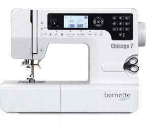 Bernette Chicago 7 maszyna do szycia i haftowania z 200 programami nowa 2