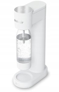 Saturator Dafi PushAir + butelka + gaz Biało-srebrny 7