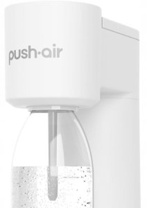 Saturator Dafi PushAir + butelka + gaz Biało-srebrny 9