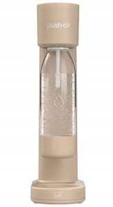 Saturator Dafi PushAir + butelka + gaz Cappuccino 4