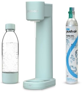Saturator Dafi PushAir + butelka + gaz Miętowy 1