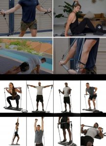 EVO Gym przenośne studio fitness do treningu siłowego opór do 145kg nowy 2