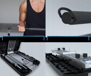 EVO Gym przenośne studio fitness do treningu siłowego opór do 145kg nowy 3