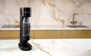 Saturator Dafi PushAir + butelka + gaz Czarno-złoty 11