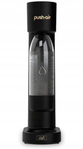 Saturator Dafi PushAir + butelka + gaz Czarno-złoty 3