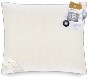 SILVER PRESTIGE poduszka trzykomorowa puch 100% AMZ KOLOR: Srebrzysty krem,  ROZMIAR: 70x80cm 2