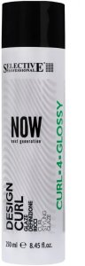 Selective Professional NOW DESIGN CURL Curl styling glaze Skystis garbanoms formuoti, 250 ml 2