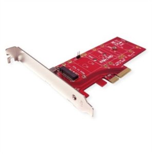 Adapter hosta ROLINE PCIe 4.0 x4 3.3V5A dla dysków SSD PCIe-NVMe M.2 110 mm 1