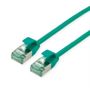 ROLINE RM U/FTP DataCenter Patch Cord Cat.6A (Class EA), wąski, zielony, 2 m 1