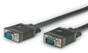 Kabel SVGA, HD15 M - HD15 M, czarny, 10 m 1