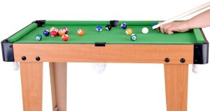 Kompletny Zestaw Stół Bilard i akcesoria gra towarzyska dla dzieci GR0687 9