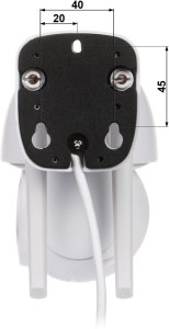 Kamera IP APTI KAMERA IP OBROTOWA ZEWNĘTRZNA APTI-W41S2-TUYA Tuya Smart Wi-Fi, - 4Mpx 3.6mm 2