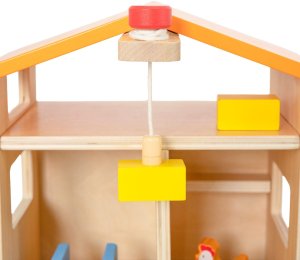 VIGA Drewniana Farma Dom Farmera Z Ogródkiem I Traktorem 21 el 5