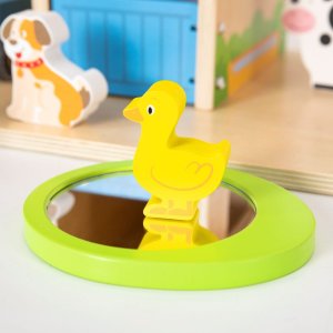 VIGA Drewniana Farma Dom Farmera Z Ogródkiem I Traktorem 21 el 7