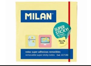 Milan Karteczki samoprzylepne Super Sticky (230109) 1