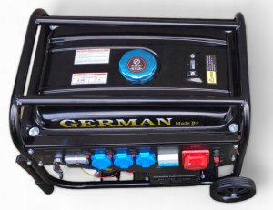 AGREGAT PRĄDOTWÓRCZY A8 5,2kW KOŁA MIEDŹ prądu AVR+ MIEDZIANY STOJAN GERMAN 8