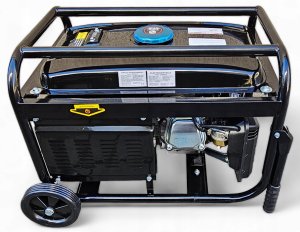 AGREGAT PRĄDOTWÓRCZY A8 5,2kW KOŁA MIEDŹ prądu AVR+ MIEDZIANY STOJAN GERMAN 9