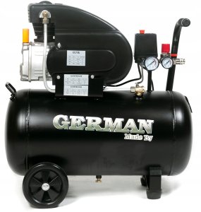 Kompresor sprężarka GERMAN 50L 8BAR 220L/MIN + Odw 1