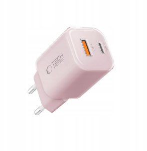 TECH-PROTECT NCM33W 2-PORT NETWORK CHARGER PD33W/QC3.0 BABY PINK 2