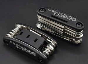 MULTITOOL ROWEROWY KLUCZE DO NAPRAWY WIELOFUNKCYJNY ZESTAW NARZĘDZI 16w1 5