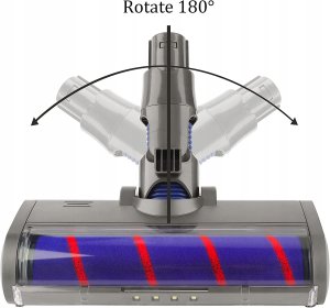 SZCZOTKA LED DO DYSON V7 V8 V10 V11 V15 MIĘKKA 7