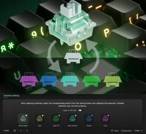 Klawiatura Akko MonsGeek FUN60 Pro Gaming magnetyczne przełączniki 22