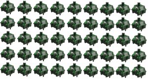 Akko Monsgeek Green Fog Switch, mechanisch, 3-Pin, linear, MX-Stem, 60g - 45 Stück 3