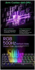 Klawiatura Akko  MonsGeek Fun60 Pro Magnetic Switch (6975351385936) 12