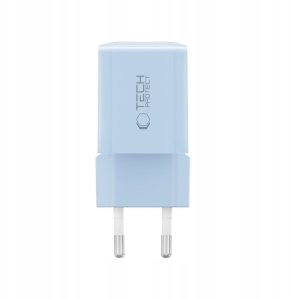 TECH-PROTECT NCM33W 2-PORT NETWORK CHARGER PD33W/QC3.0 BABY BLUE 3