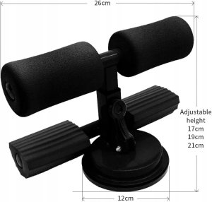 UCHWYT DO BRZUSZKÓW PRZYSSAWKA GUMA DO PILATES FITNESS ZESTAW 3