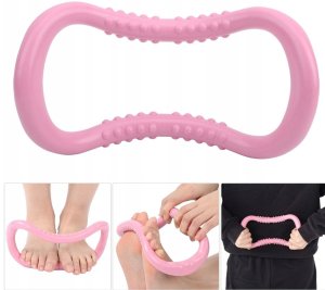 UCHWYT DO BRZUSZKÓW PRZYSSAWKA GUMA DO PILATES FITNESS ZESTAW 6