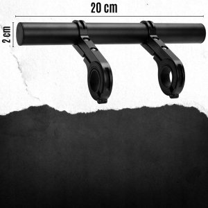 UCHWYT NA KIEROWNICĘ DODATKOWA KIEROWNICA ROWEROWY METALOWY DO ROWERU 11