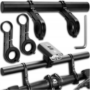 UCHWYT NA KIEROWNICĘ DODATKOWA KIEROWNICA ROWEROWY METALOWY DO ROWERU 2